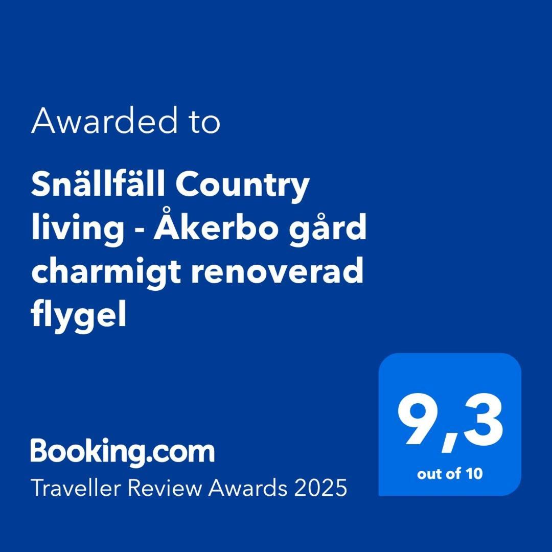 Snaellfaell Country Living - Akerbo Gard Charmigt Renoverad Flygel Крістінегамн Екстер'єр фото